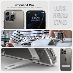 Ốp Lưng Spigen Ultra Hybrid S iPhone 14 Pro Max / 14 Pro / 14 Plus / 14