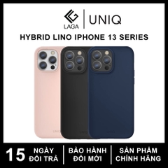 Ốp Lưng UNIQ Hybrid Lino iPhone 13 Pro Max / 13 Pro / 13