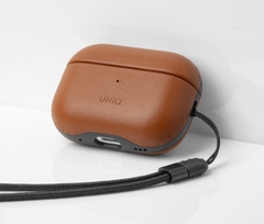 Ốp UNIQ Terra Geguine Leather Cho AirPods Pro 2 / 1