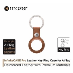 Vỏ Ốp Mazer Infinite Case KeyRing Leather AirTag