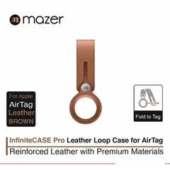 Vỏ Ốp Mazer Infinite Case Loop Leather AirTag