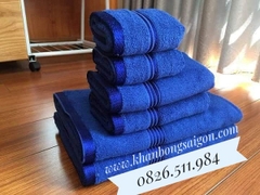 ComBo Bộ 6 khăn cotton cao cấp (Blu)