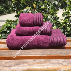 Bộ 3 khăn cotton Xuất khẩu cao cấp (Mẫu 4)
