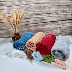 Bộ 9 Khăn mặt cotton cao cấp kích thước 30x50cm