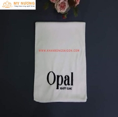 Khăn quấn đầu spa thêu logo (Mẫu 5)