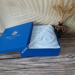 Khăn quà tặng cao cấp dệt logo (Mẫu 70)