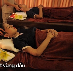 Khăn đắp body spa màu nâu