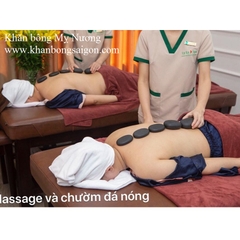 Khăn đắp body spa màu nâu