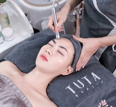 Khăn  trải giường spa màu Xám