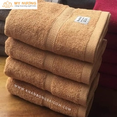 Khăn tắm cotton cao cấp mầu nâu