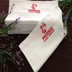 Khăn tập Fitness & Yoga (Trắng-Cotton)