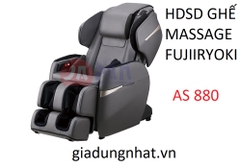 HDSD GHẾ MASSAGE FUJIIRYOKI AS 880