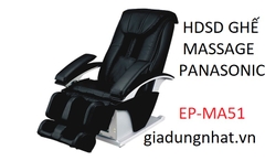 HDSD GHẾ MASSAGE PANASONIC REAL PRO EP-MA51