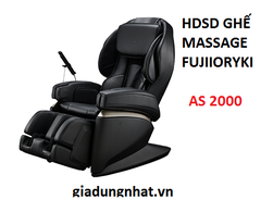 GHẾ MASSAGE FUJIIORYKI AS-2000