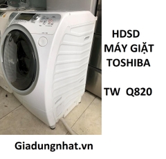 HDSD MÁY GIẶT TOSHIBA TW Q820