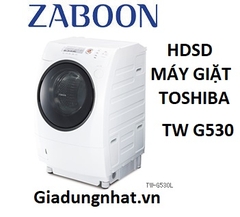 HDSD MÁY GIẶT TOSHIBA TW G530