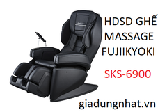 HDSD GHẾ MASSAGE FUJIIKYOKI SKS 6900