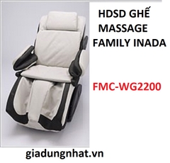HDSD GHẾ MASSAGE FAMILY INADA WG2200