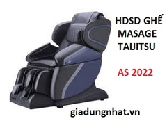 HDSD GHẾ MASSAGE TAIJUTSU AS 2022