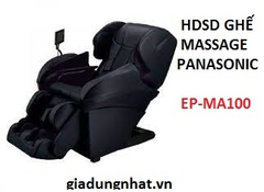 HDSD GHẾ MASSAGE PANASONIC EP MA100