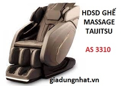 HDSD GHẾ MASSAGE TAIJUTSU AS 3310