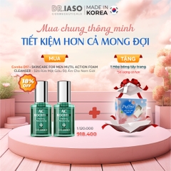 Combo 2 D41 Tinh chất AC Booster giúp giảm mụn và làm mịn da - Ac Booster - Dr IASO