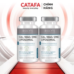 Combo 2 B20 Thực phẩm bảo vệ sức khỏe Cal/Mag/Zinc Liposomal - Biocyte