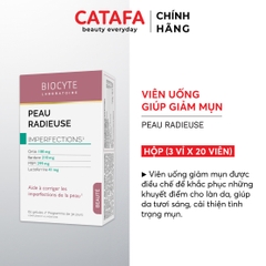 Combo 2 B07 Thực phẩm bảo vệ sức khỏe Peau Radieuse - Biocyte