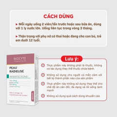 B07 Thực phẩm bảo vệ sức khỏe Peau Radieuse - Biocyte