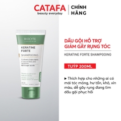 Combo 2 B12 Dầu gội hỗ trợ giảm gãy rụng tóc Keratine Forte Shampooing - Biocyte