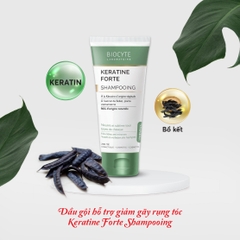Combo 2 B12 Dầu gội hỗ trợ giảm gãy rụng tóc Keratine Forte Shampooing - Biocyte