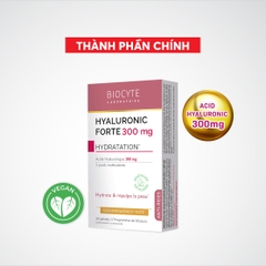 Combo 2 B17 Thực phẩm bảo vệ sức khỏe Hyaluronic Forte 300mg - Biocyte