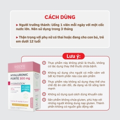 B17C Thực phẩm bảo vệ sức khỏe Hyaluronic Forte 300mg - Biocyte