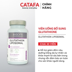 B19 Thực phẩm bảo vệ sức khỏe Glutathion Liposomal - Biocyte