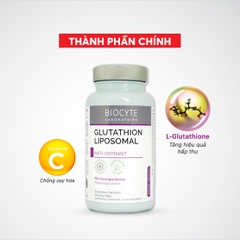 B19 Thực phẩm bảo vệ sức khỏe Glutathion Liposomal - Biocyte