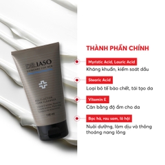 Combo 2 D17 Sữa rửa mặt cho nam giới Skincare For Men Multi-Action Foam Cleanser - Dr IASO