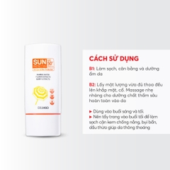 Combo 2 D38 Kem chống nắng Sun Protection SPF50+/PA++++ - Dr IASO