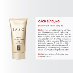 I30 Kem nền trang điểm Triple Protection BB SPF30 PA++ - IASO