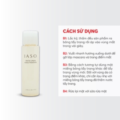 I42 Nước tẩy trang mắt và môi Gentle Lip & Eye Make Up Remover - IASO