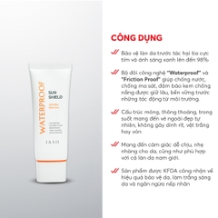 I72 Kem chống nắng Sun Shield SPF50+/PA++++ - IASO