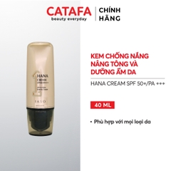 I76 Kem nền chống nắng dưỡng ẩm da Hana Cream SPF50+/PA+++ - IASO