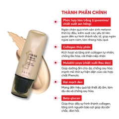 Combo I76 + I69 (Hana Cream SPF50+/PA+++ & Smart Powder Pact SPF30/PA+++ #21) - IASO