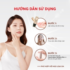 I76 Kem nền chống nắng dưỡng ẩm da Hana Cream SPF50+/PA+++ - IASO
