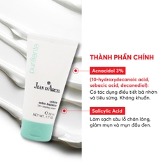 J10 Kem dưỡng 24h giúp giảm dầu, hỗ trợ ngăn ngừa mụn Clearing Cream - Jean d'Arcel