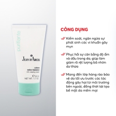 Combo 2 J10 Kem dưỡng 24h giúp giảm dầu, hỗ trợ ngăn ngừa mụn Clearing Cream - Jean d'Arcel