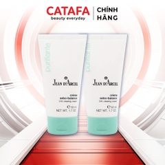Combo 2 J10 Kem dưỡng 24h giúp giảm dầu, hỗ trợ ngăn ngừa mụn Clearing Cream - Jean d'Arcel