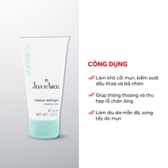Combo 2 J12 Mặt nạ giúp làm sạch, giảm dầu và giảm đỏ da Clearing Mask - Jean d'Arcel