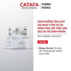 J64 Kem dưỡng ẩm, làm dịu da nhạy cảm và mẫn cảm Rich Dermal Age Defy  - Jean d'Arcel