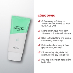 T61 Kem chống nắng UV Protection Sun block TeaTree (SPF50+, PA+++) - The Skin House