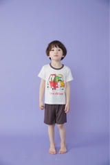 Bộ pijama cộc Olomimi bé trai Croc driver